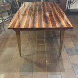 Macassar ebony table lacquered around 1950