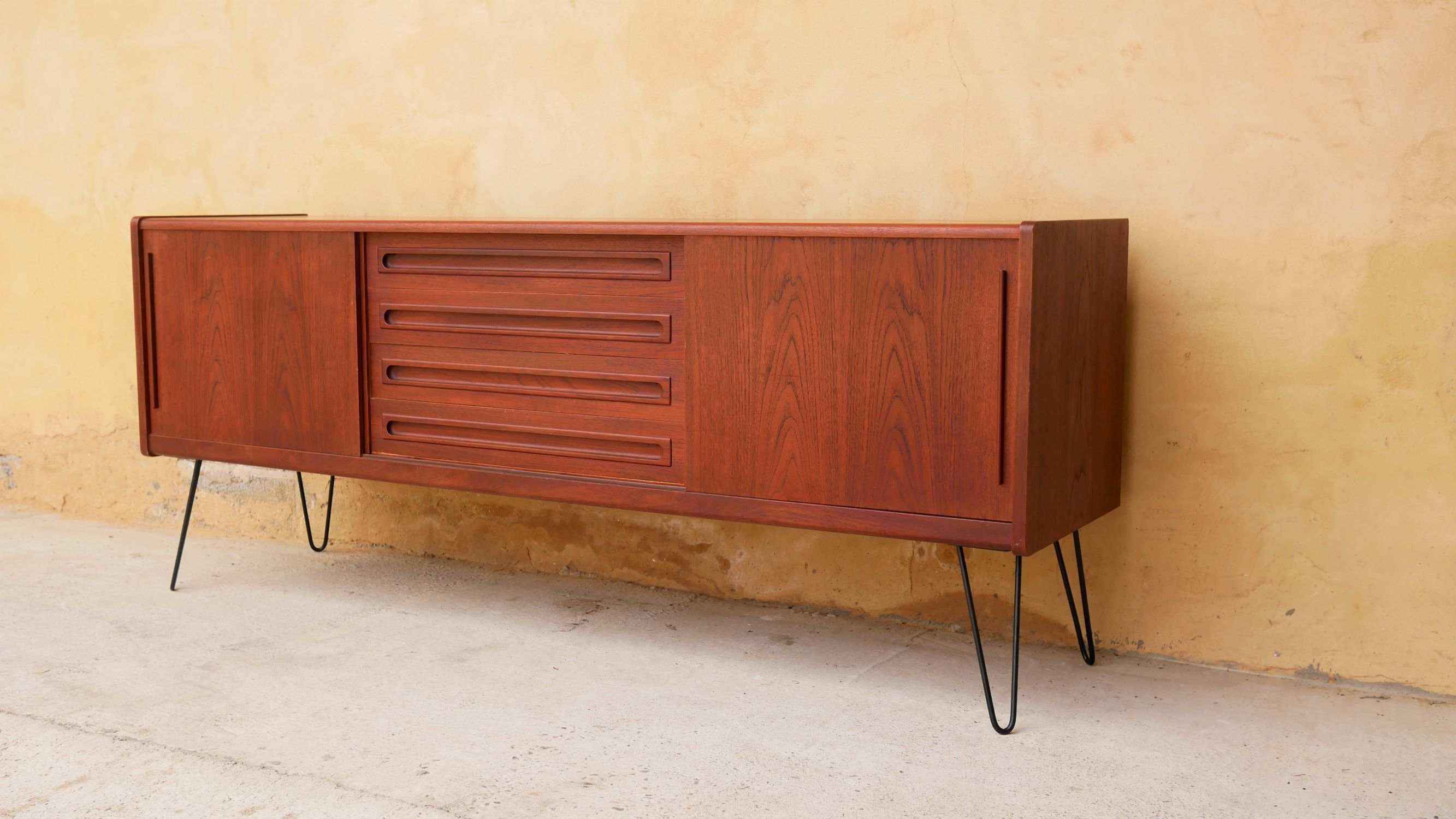 Scandinavian teak line by J. Andersen for Silkeborg M-belfabrik
