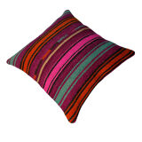 Vintage turkish kilim cushion cover 40 x 40 cm