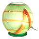 Lamp ball glass Murano/Italy/signed F. Silviy