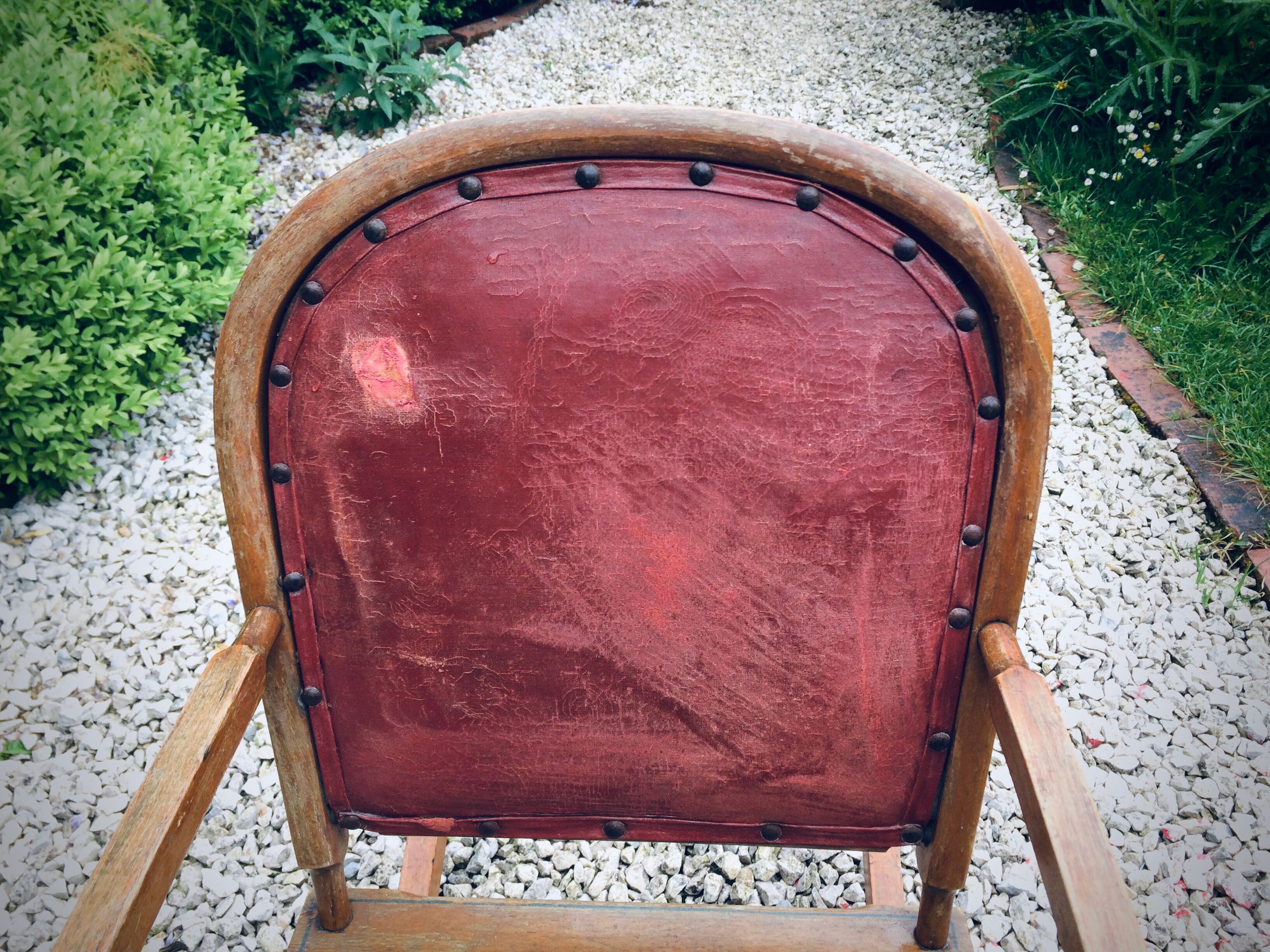 Child rocking horse wooden