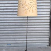 Lampadaire en fer forgé 1950