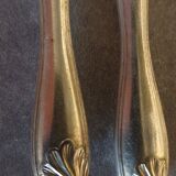 Cutlery in solid silver very worked marked W.H sterling