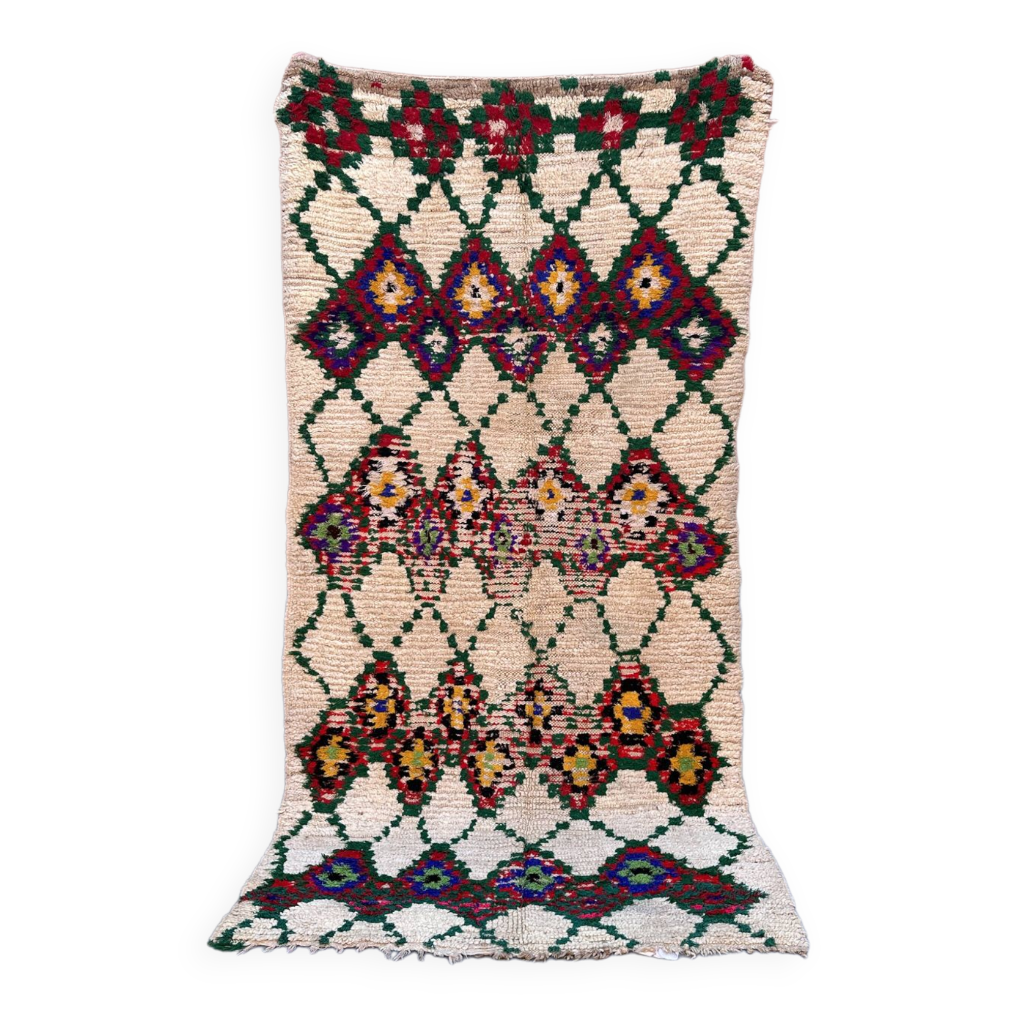 Colorful moroccan rug - 131 x 250 cm
