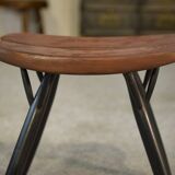 Pair of Pirkka stools by Ilmari Tapiovaara for Laukaan Puu (first edition, stamped) 1950s