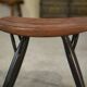 Pair of Pirkka stools by Ilmari Tapiovaara for Laukaan Puu (first edition, stamped) 1950s
