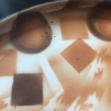 Plat en faience art deco ditmar urbach
