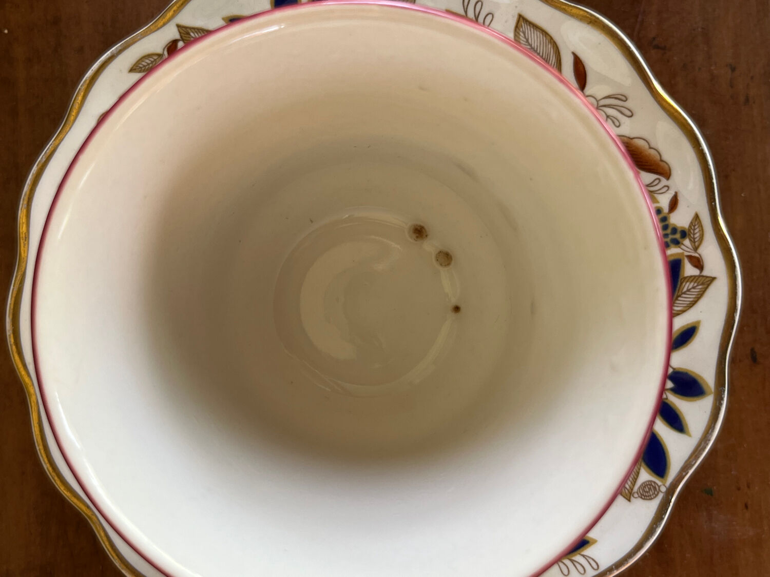 Duo cups English porcelain