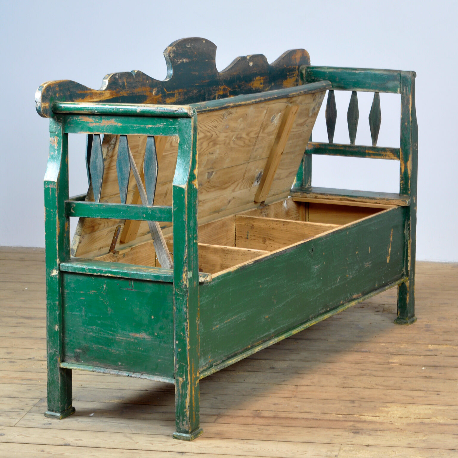 Banc coffre vintage 1920