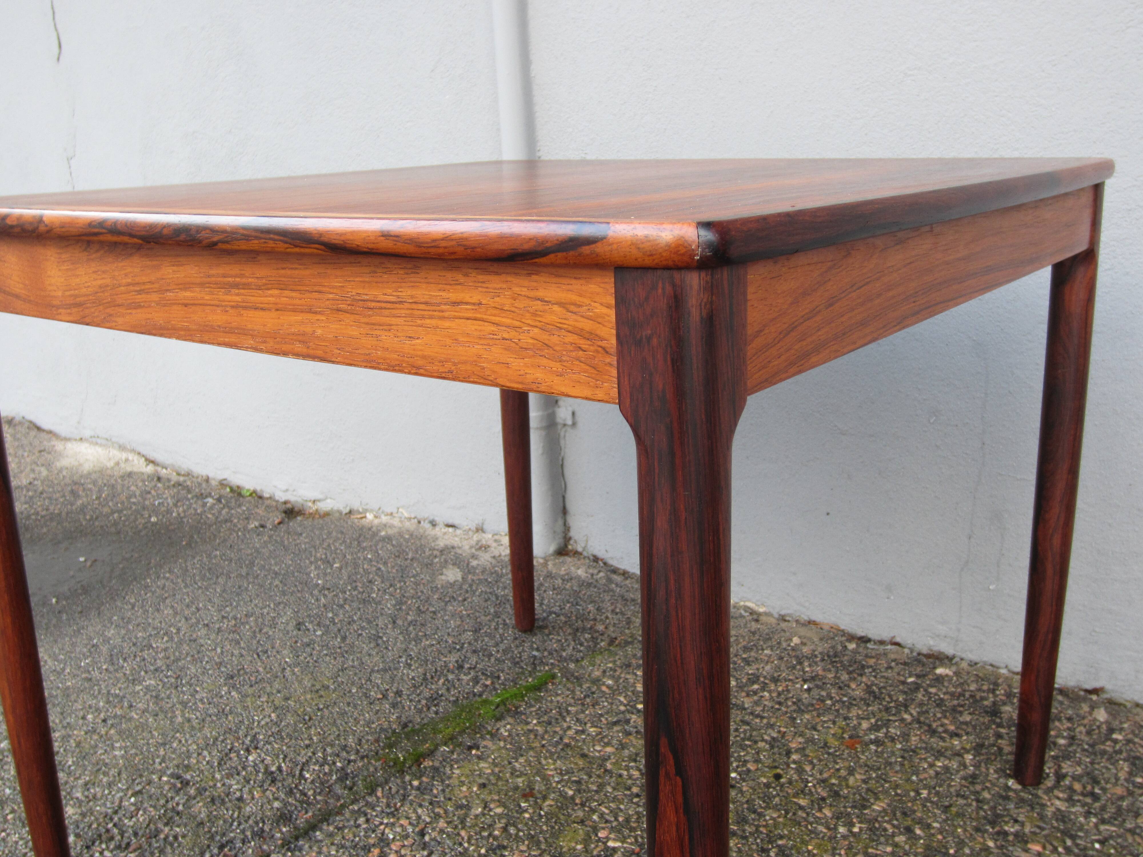Square Scandinavian coffee table by Yngvar Sandström for AB Seffle Möbelfabrik