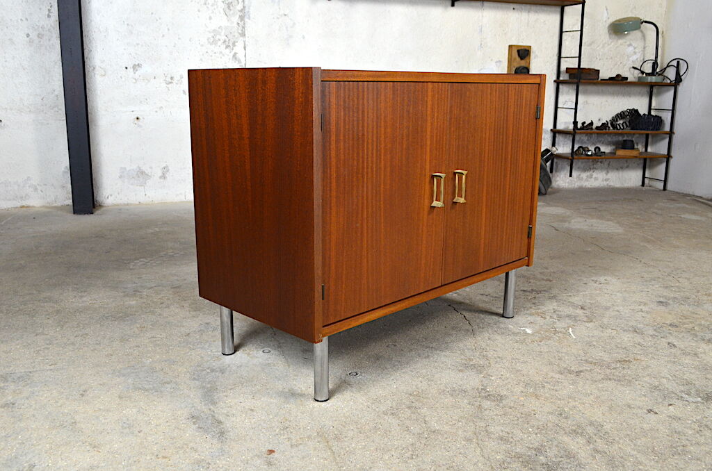 Furniture low Jeff design vintage 1960 mahogany