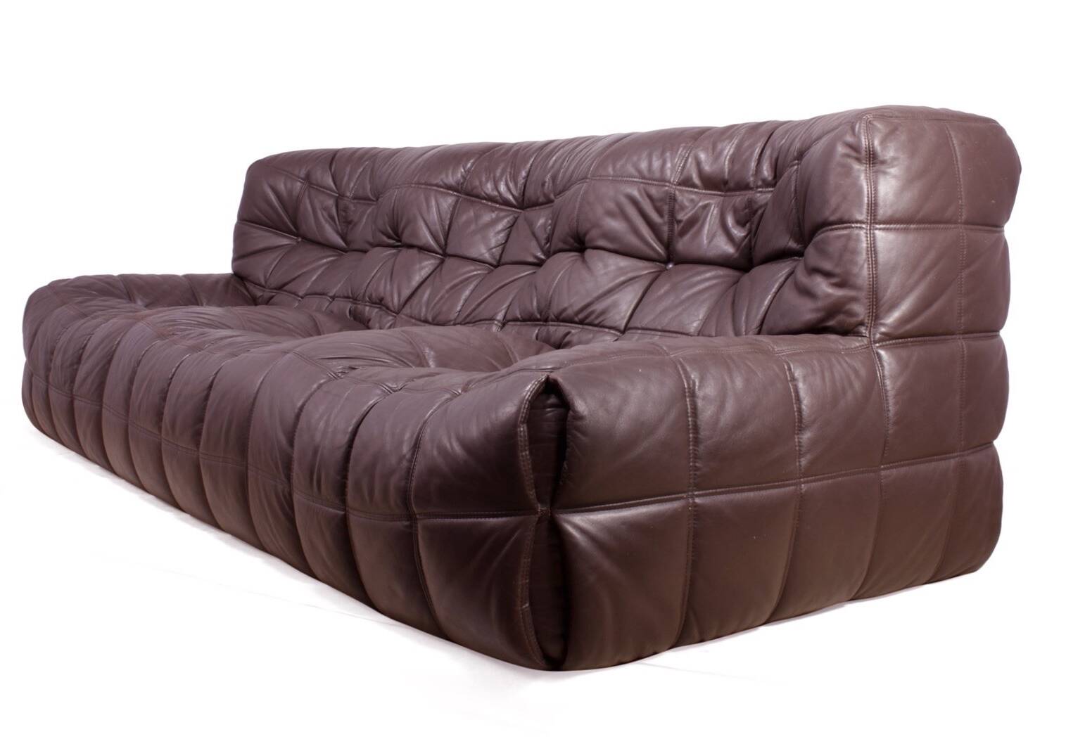 Ligne roset kashima leather sofa Michel Ducaroy
