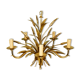 Italian chandelier ear of wheat 5 fires 1960