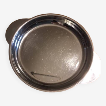 Petit plat rond inox