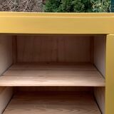 Parisian bonnetière wardrobe with butcher's handle, 1950