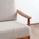 Canapé Arne Vodder modèle FD164 en teck, tissu bouclé, Danemark années 1960