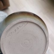 Lampe en céramique, fleur