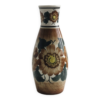 Flower vase, Polish glazed ceramic.