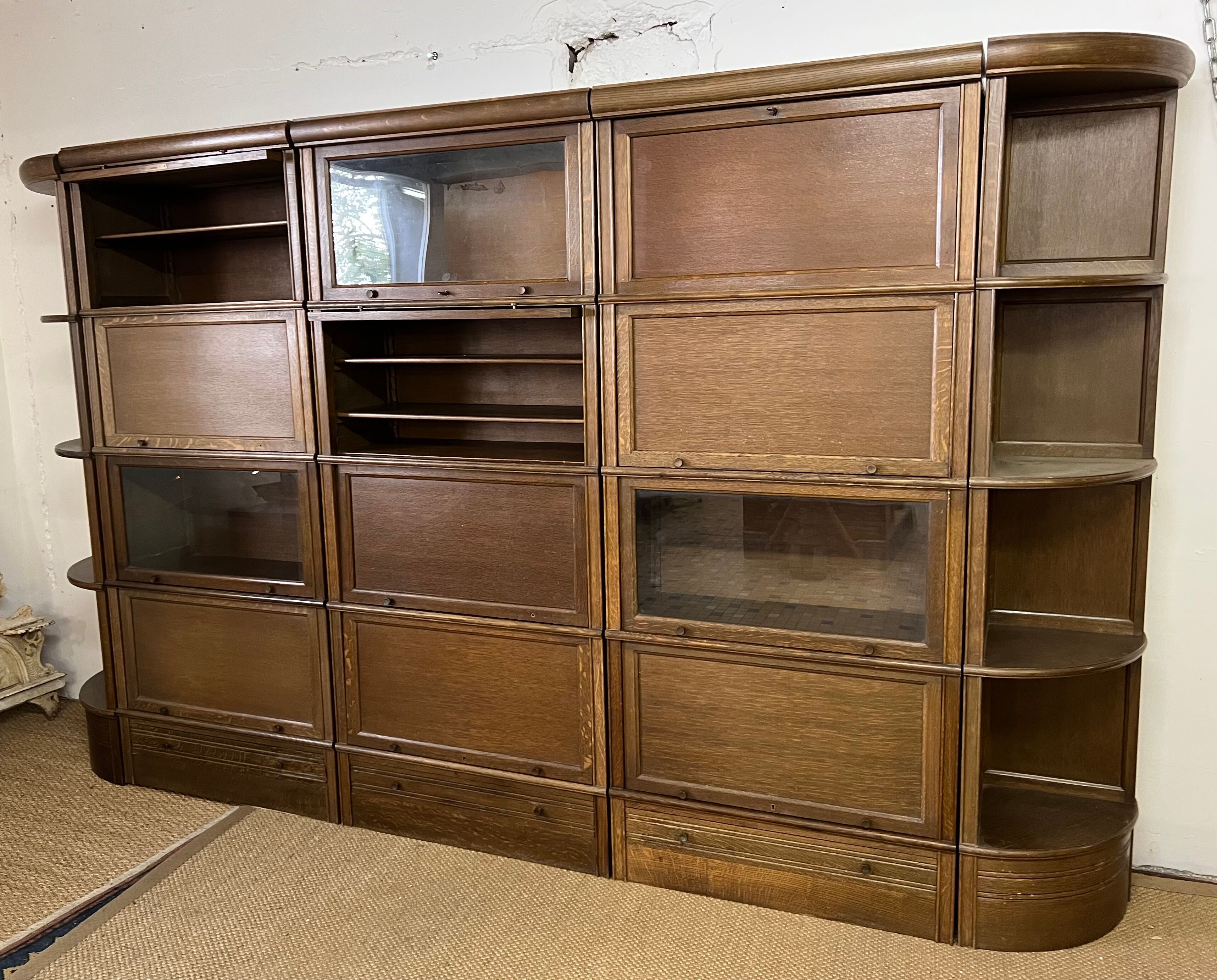 Modular library cabinet MD