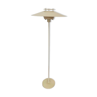 White Danish floor lamp