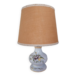 lampe ancienne en faïence