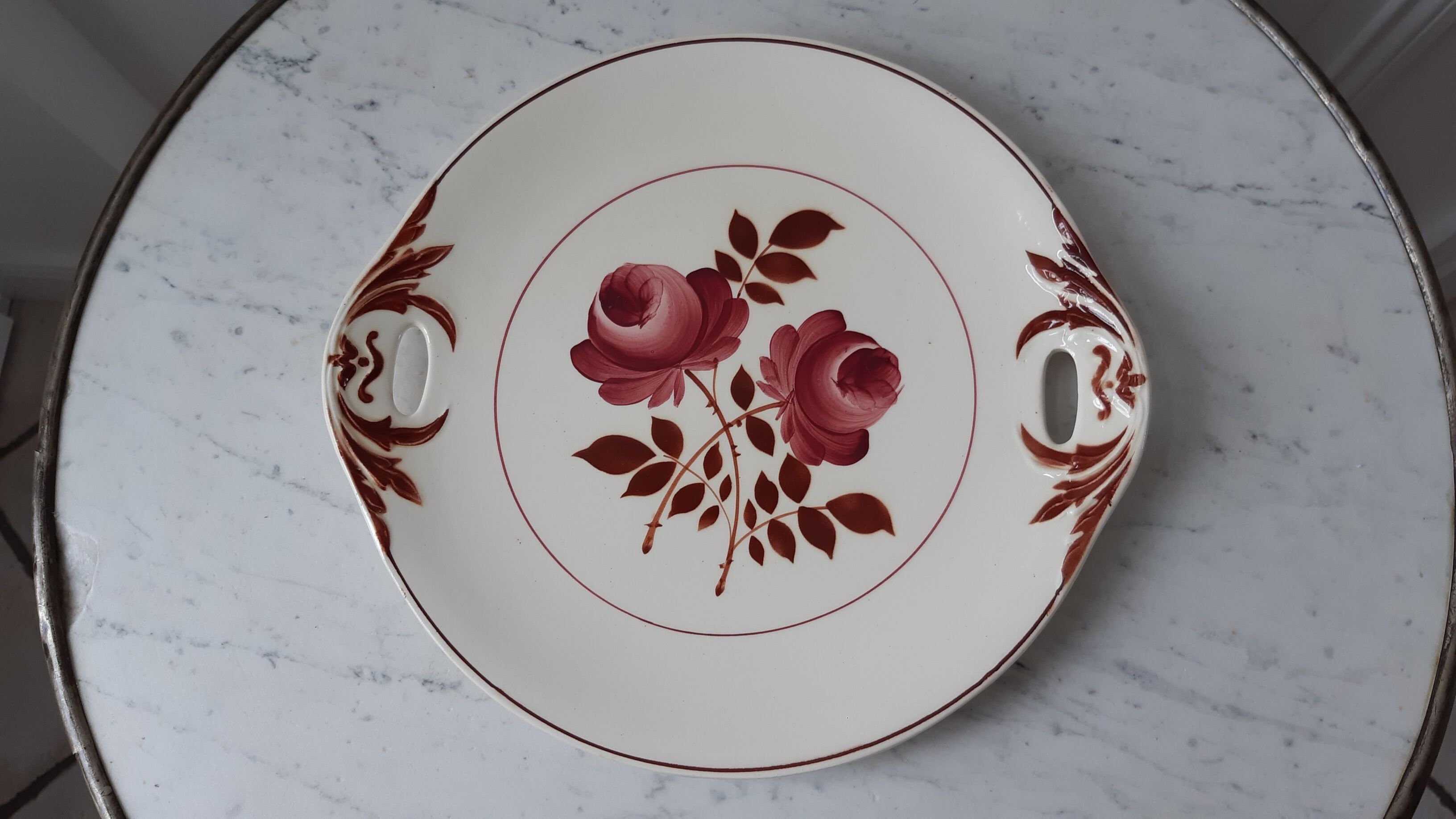 Saint-Amand cake dish model "Roubaix" 30-40s