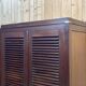 Marine style wardrobe in mahogany from the 1950s