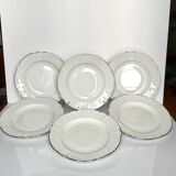 6 Haviland deep plates