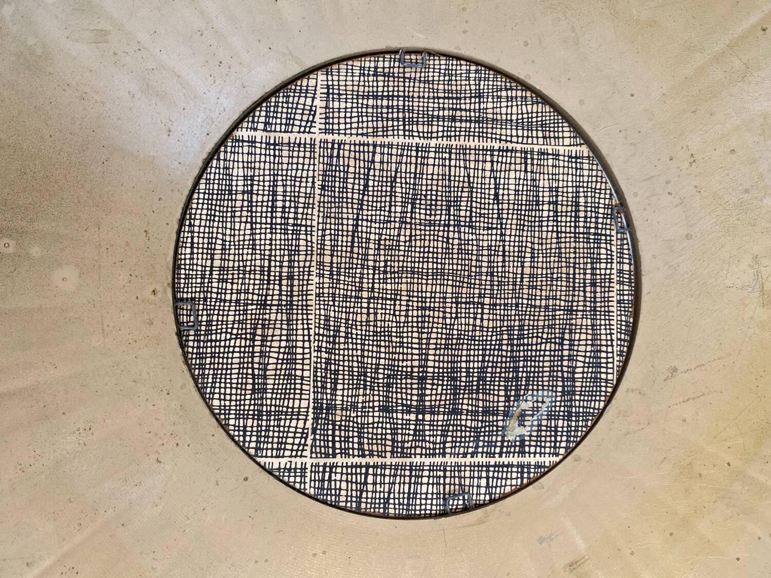 Large sun mirror from the 50s/60s