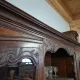 Display cabinet bookshelf in Louis XV style