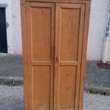 Old Parisian cabinet in fir