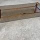Table basse vintage cuivree 1950