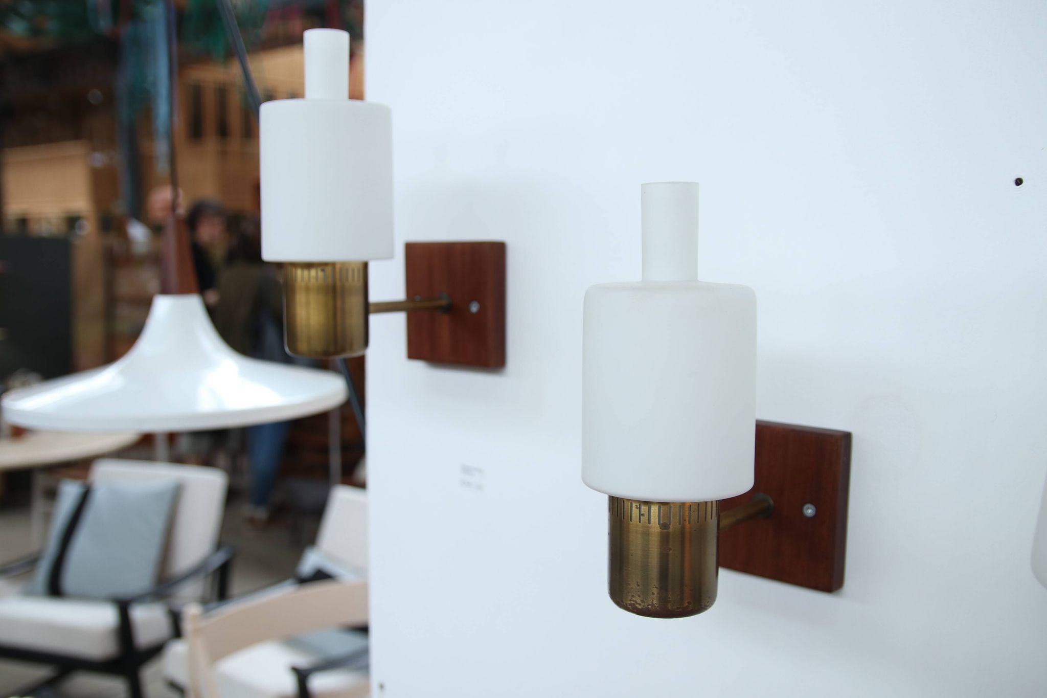 Ensemble de deux appliques Jo Hammerborg Nordlys, design danois 1962