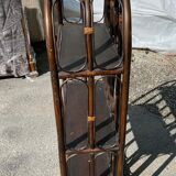 Rattan shelf