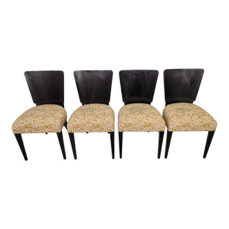 Art Deco Dining Chairs by Jindrich Halabala