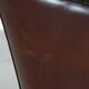 Vintage club armchair made of sheep leather