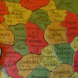 Puzzle game of the French departments