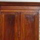 Large Louis Philippe wardrobe in solid walnut