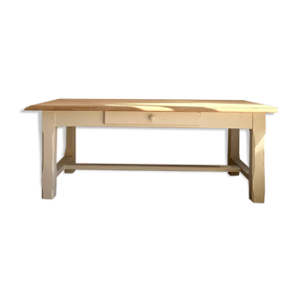 Solid wood coffee table
