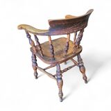 Antique Victorian Captain's Chair