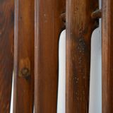 Vintage wooden room divider - 1960s