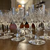 Beautiful lot of crystal glasses from Saint Louis