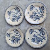 Gien earthenware plates, Iron earth