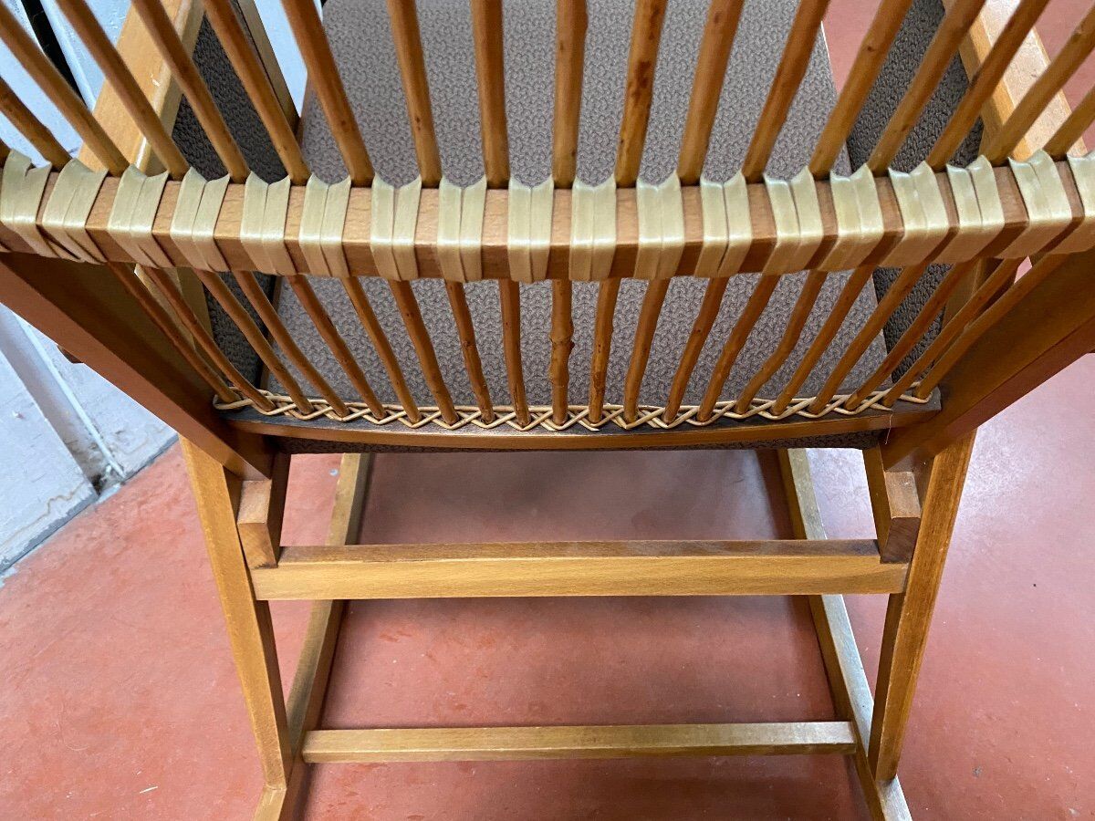 Rocking chair by Deutschen Werkstätten Hellerau, circa 60
