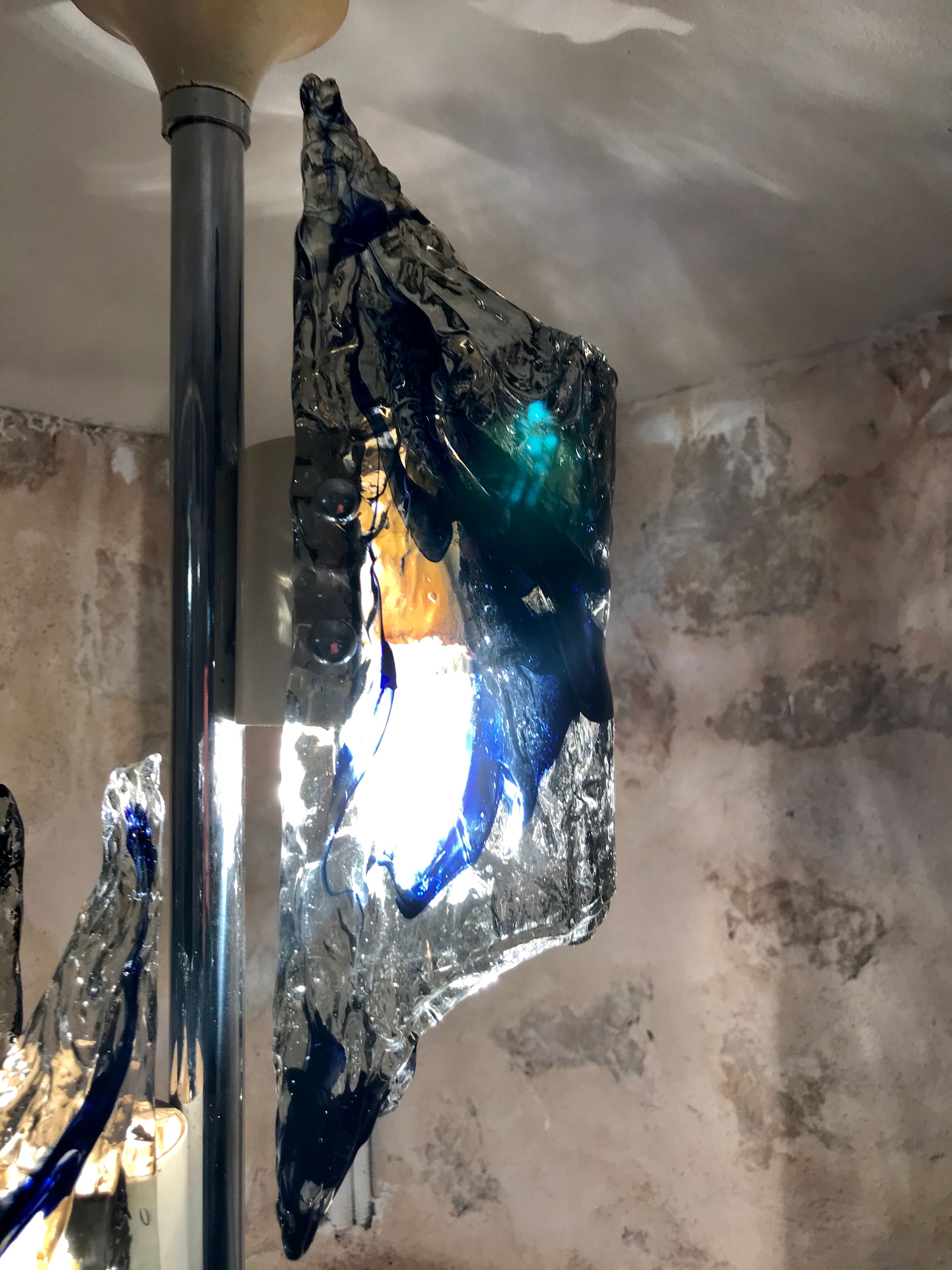 Mazzega pendant light, 1960s
