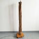 Vintage driftwood & mahogany floor lamp 1960s