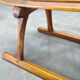 1930s Czech Oak Art Deco Sled