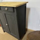 Black vintage Parisian sideboard