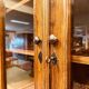 English Classic Eichholtz Bookcase Buffet Cabinet