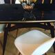 Crank dining table